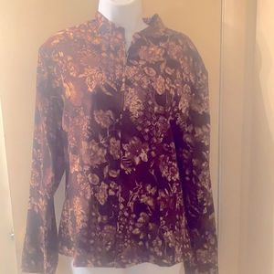 Beautiful  velvet zip jacket xl